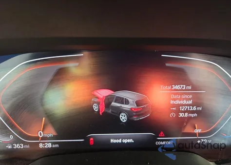 2021 BMW X5 xDrive40I из США, поврежденный, VIN 5UXCR6C01M9D95276